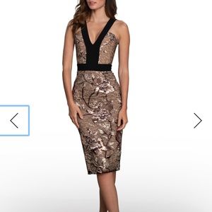 NEW Dress the Population Aspen sequin dress small S